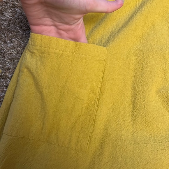Medium Yellow Mustard Color dress - Picture 4 of 6